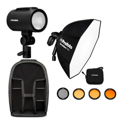 Profoto A2 Monolight Softbox Sling Bag CTO Filter Kit Studio Lights