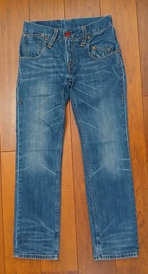 Levi's Blue Jeans Straight Leg Red Collection 32031 W30 L32 selten - top