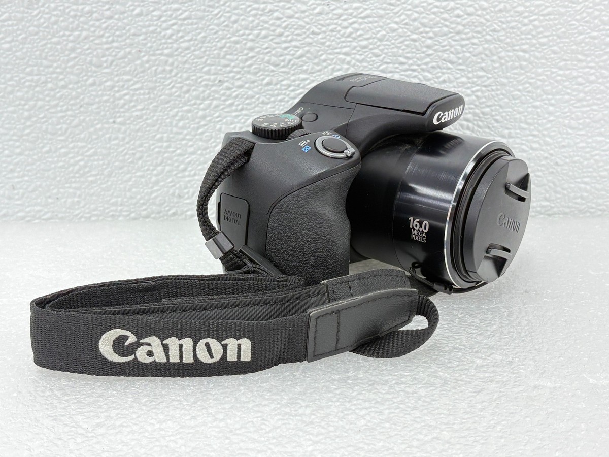 Canon PowerShot SX430 IS Digital Camera - 20MP, 45x Optical Zoom, Black