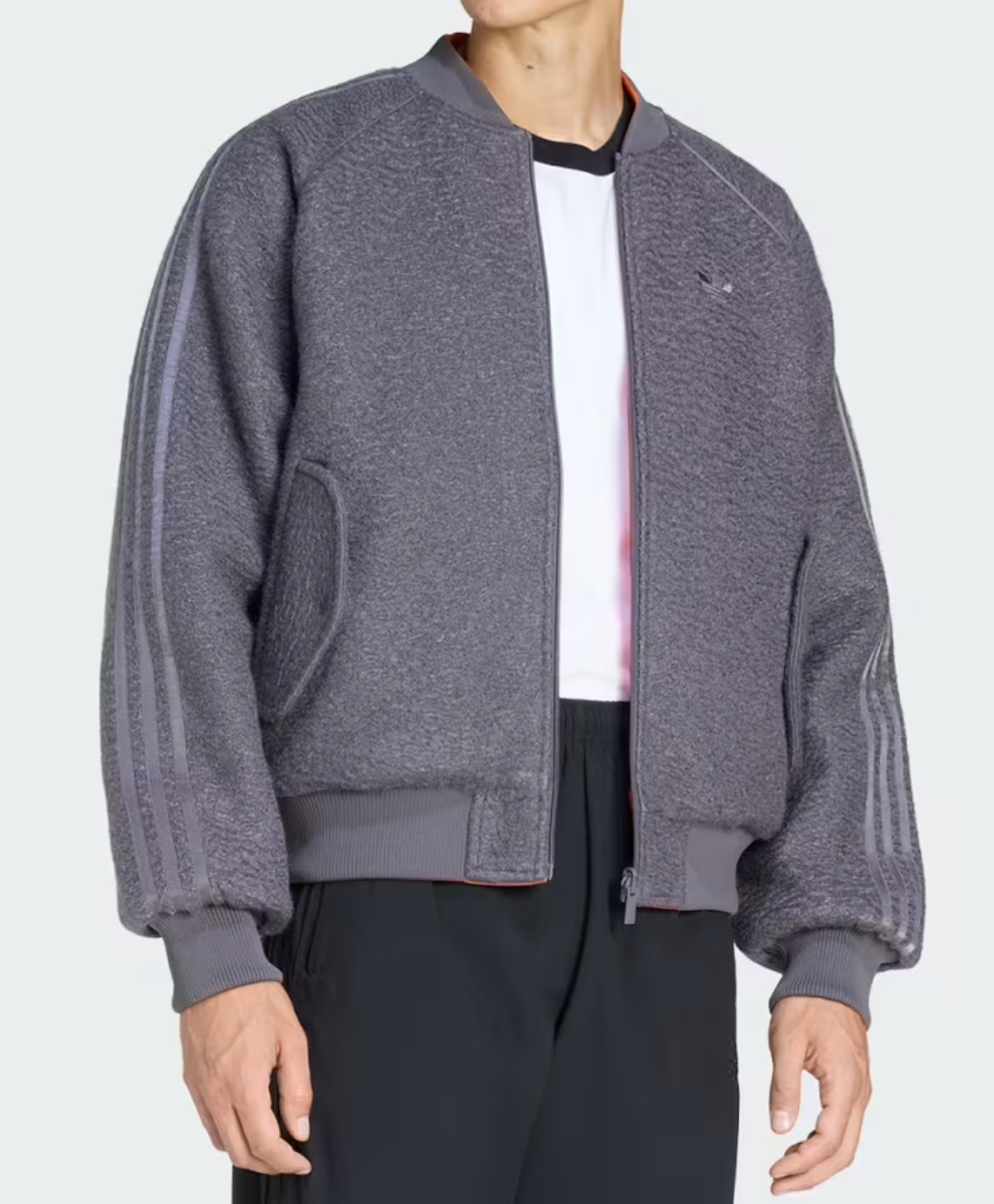NEW MENS ADIDAS ORIGINALS SUPERSTAR REVERSIBLE BOMBER JACKET ~SIZE
