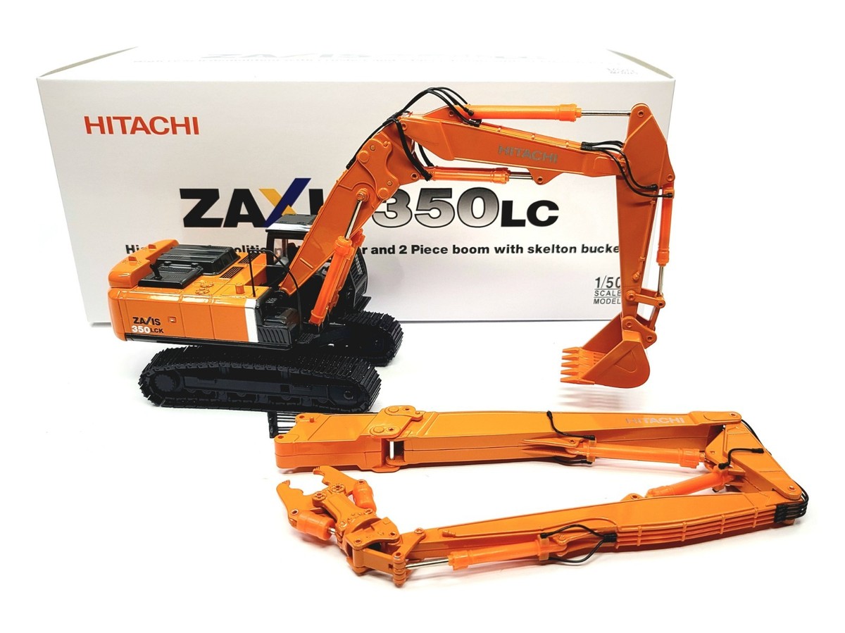Hitachi Zaxis ZX350LCK High Reach Demolition Excavator - 1:50