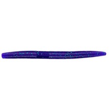 Yamamoto 5in Senko Soft Bait June Bug Purple Emerald Flake 10 Pack