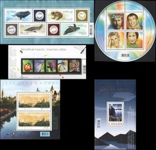 Canada #2213//2238a MNH s/s's from 2007
