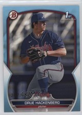 2023 Bowman Draft Sky Blue /499 Drue Hackenberg #BD-38 h6c