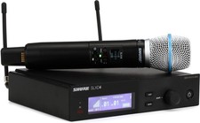 Shure Wireless Microphone System with BETA87A Handheld Vocal Mic.. -OPEN BOX
