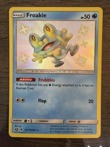 Froakie SV11/SV94 Hidden Fates: Shiny Vault Holo