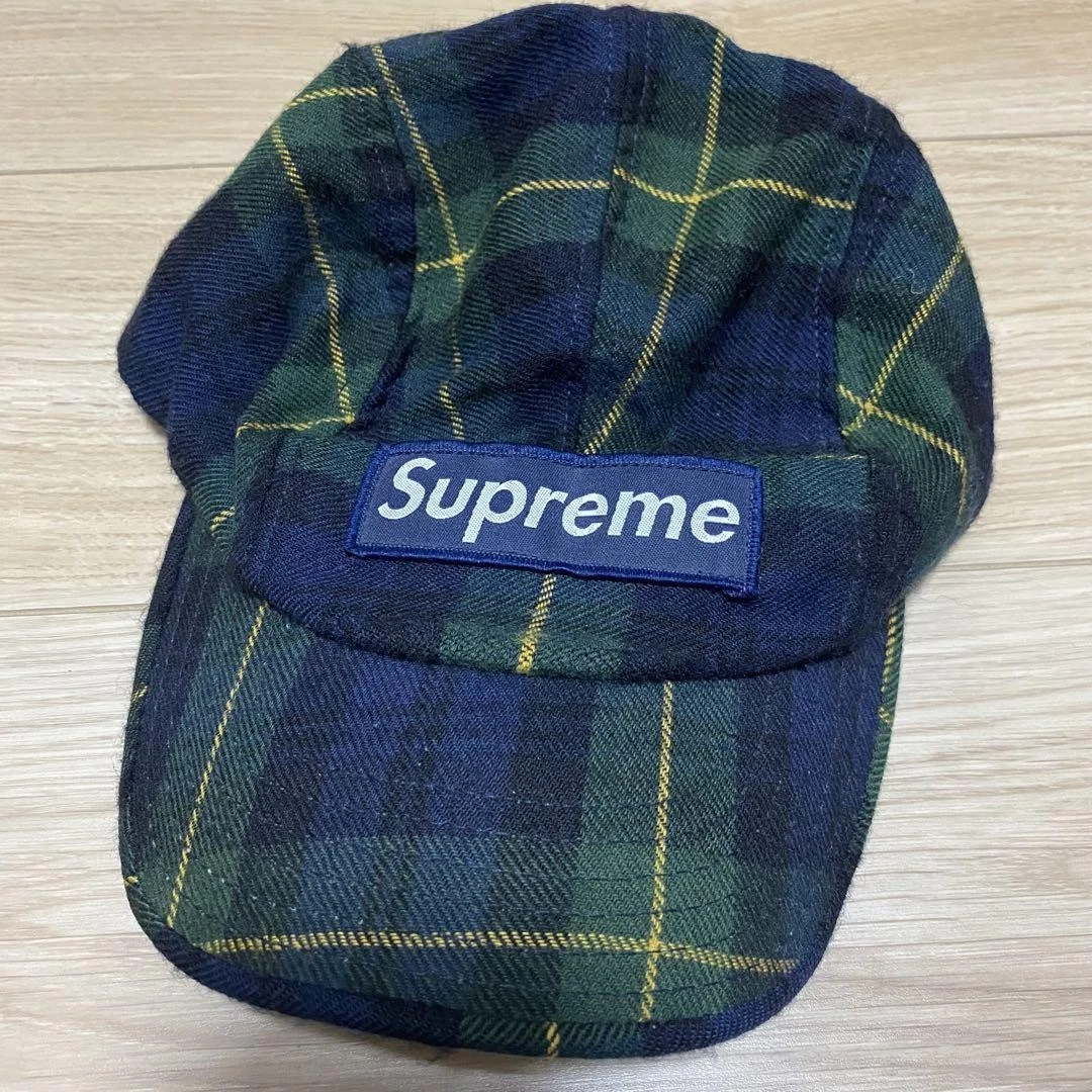 Supreme Plaid Camp Cap for sale - eBay