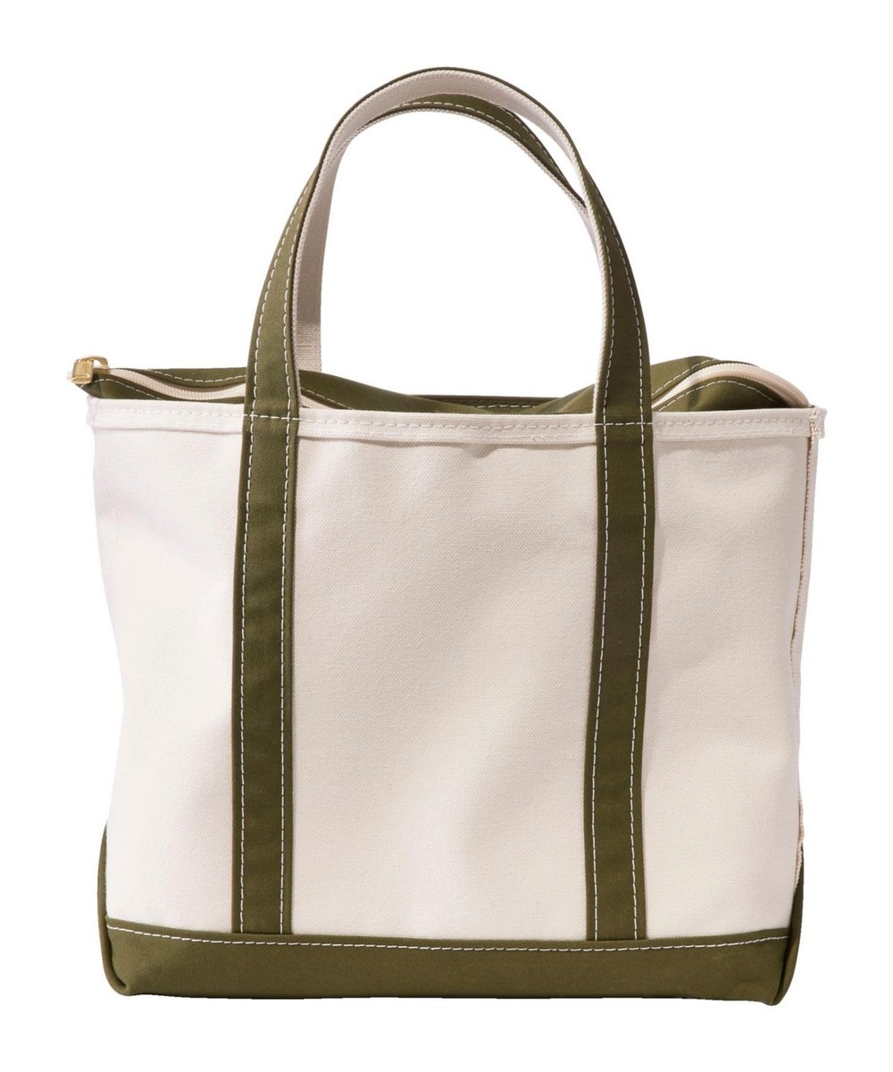 希少ＬＬＢｅａｎ 　　B O A T AND TOTE Ｍサイズくらい L.L.Bean Medium Boat and Tote Bag, Zip Top, Antique Olive