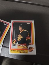 1986-87 Topps Hockey Patrik Sundstrom Card # 156