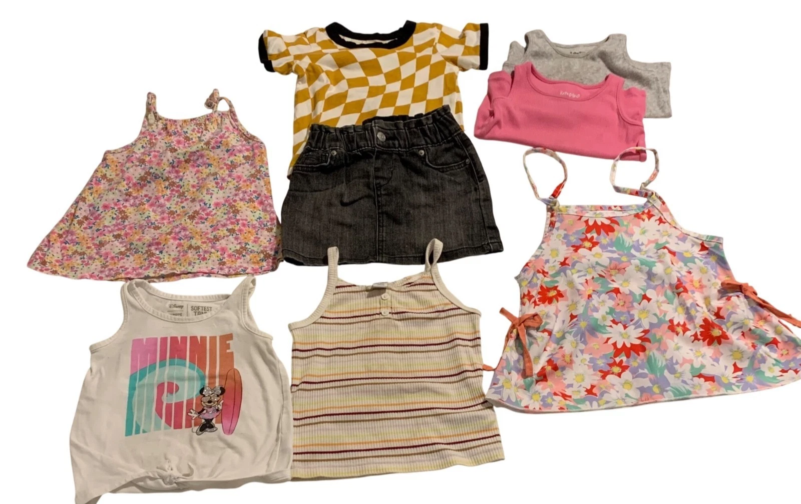 Baby Girl Clothes Bundle 18 Months Multicolor Includes Tops Skirts & Dresses Cot