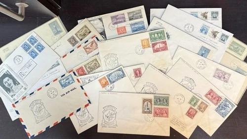 Canada 1940’s-era Covers collection, First Day, Flight, Royal Wedding, etc. (23)