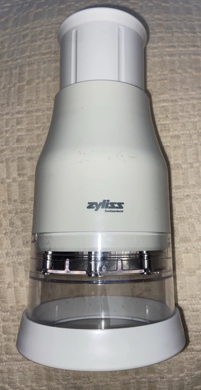 Zyliss Food Chopper Stainless Steel Blades Switzerland Manua