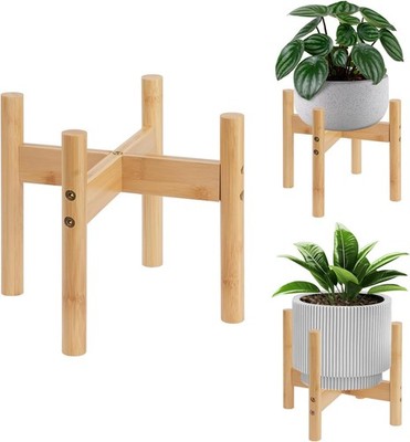Pflanzenständer Mid-Century Modern Blumentopfhalter klein für Zuhause Deko