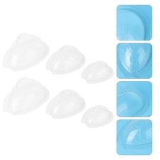6Pcs Easter Eggs Making Molds DIY Baking Mold Chocolate Cake Mold Transparent