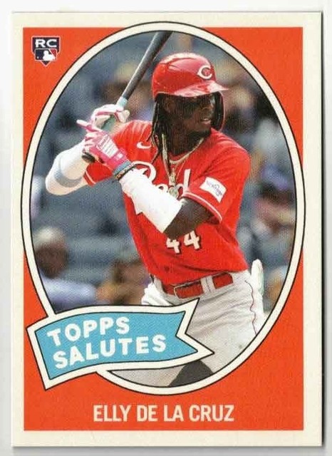 ELLY DE LA CRUZ 2024 Topps Throwback Thursday #43 TBT 1979 Soccer p/r: 1614 RC!