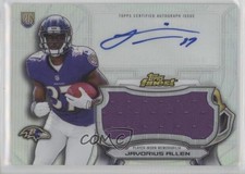 2015 Topps Finest Auto Jumbo Relic Refractor Javorius Allen #AJRR-JAL Auto 0v1