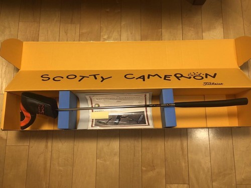 Scotty Cameron Circle T Putter 009 Tour Prototype Carbon Big Dot Lefty *Sax232 - Picture 14 of 14