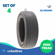 Set of (4) Used 235/55R19 Michelin Defender 2 105H - 8-9.5/32 (14GWK)