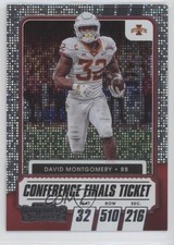 2021 Contenders Draft Picks Conference Finals Ticket /99 David Montgomery rf2