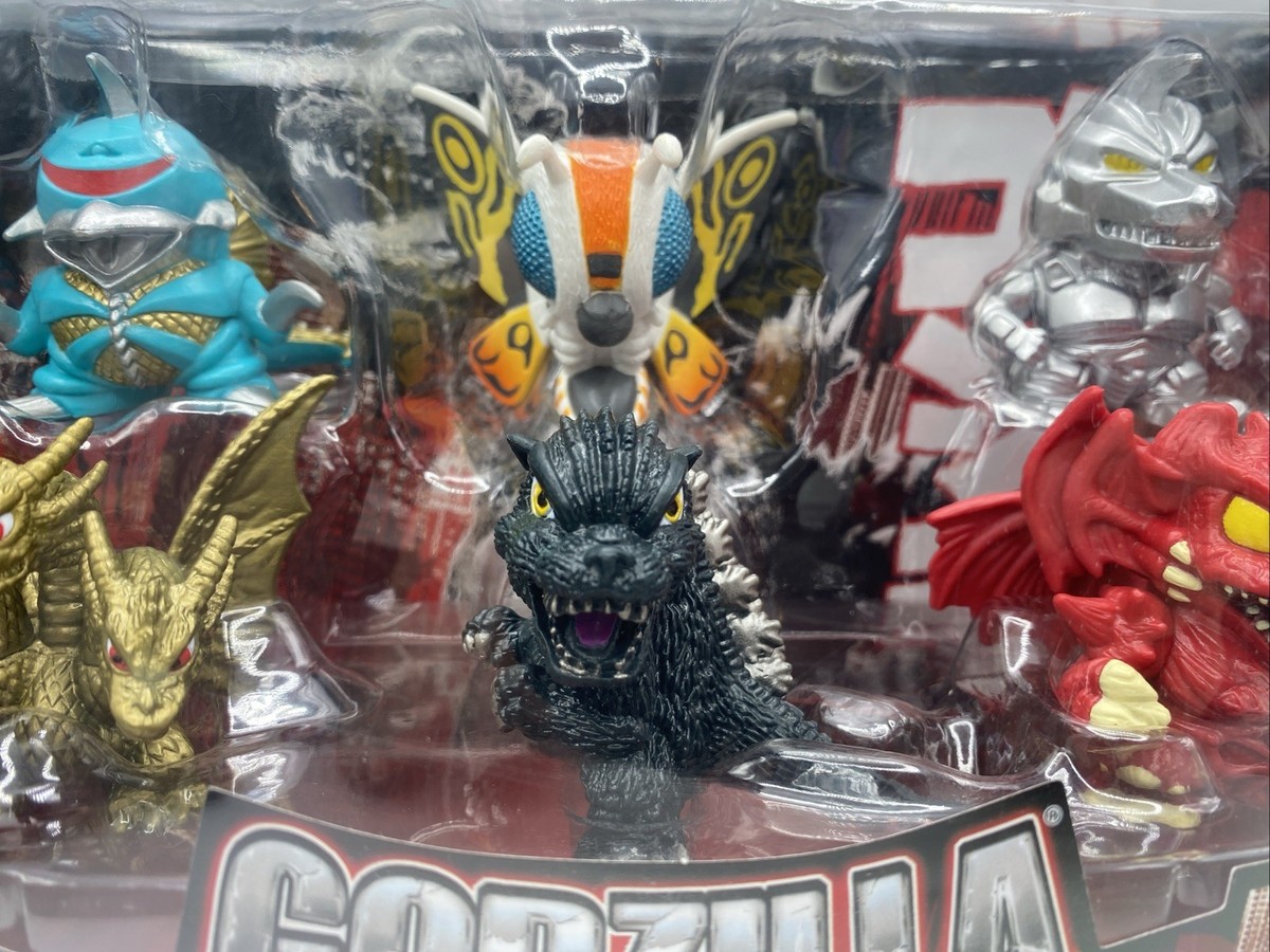 Bandai Godzilla 65th Anniversary CHIBI Figures - Pack of 6