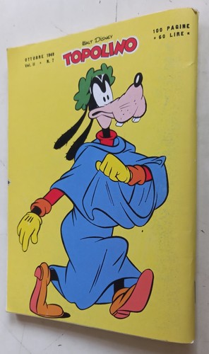 TOPOLINO N. 7 - vol. II - ristampa Ottobre 1949 - Disney - Picture 2 of 2