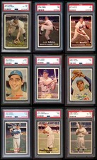 1957 Topps Brooklyn Dodgers Team Set 7 - NM 6640687