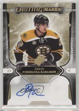 2017-18 SPx Lasting Marks 17/25 Jakob Forsbacka-Karlsson #LM-FK Auto 0zu