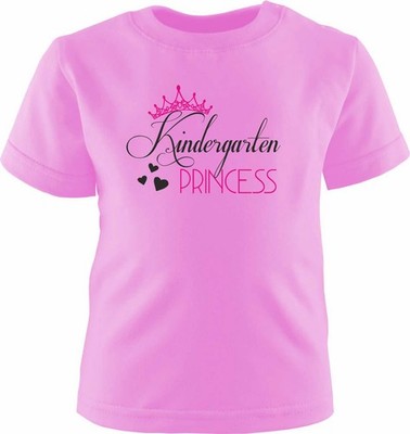 Kinder T-Shirt kurzarm KINDERGARTEN PRINCESS