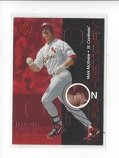 1999 UD Challengers for 70 Mark on History #M15 Mark McGwire (HR 60) Cardinals