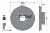 2X Textar Bremsscheibe 92058300 FüR Bmw E38 E31 E39 Alpina E32 B10 5Er 8Er 7Er