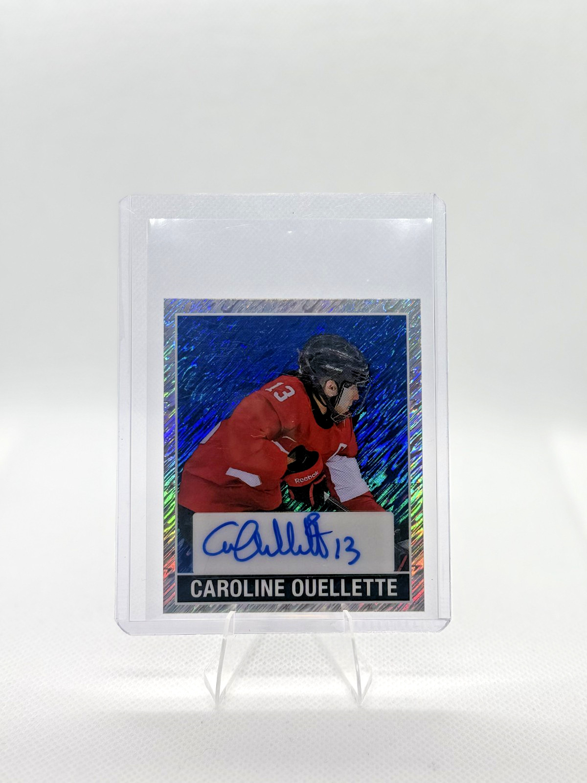 2025 Leaf Metal Legends - Caroline Ouellette Auto #LO-CO1 /8
