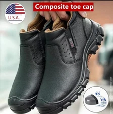 Indestructible Boots Mens Safety Work Composite Toe Welding Shoes Comfy Sneakers
