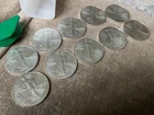 Lot of 10 - 2025 $1 American Silver Eagle 1 oz BU