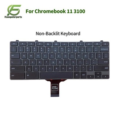 New Black Laptop US Keyboard For Dell Chromebook 11 5190 3100 3400 00D2DT 03G0H0