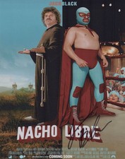 Jack Black (Nacho Libre) signed 8x10 photo