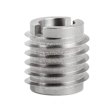 400-M10-CR Threaded Insert for Hard Wood, Stainless Steel Thread Inserts, M10...