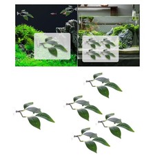 Betta Fish Leaf Pad Practical with Suction Cup for Resting Breeding Sleeping