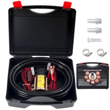 12 V Fuel Gasoline Transfer Pump Kit, Transfers Up to 125 Gallons of Gasoline...