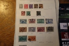 United States Stamp Collection on Vintage Pages