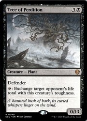 Tree of Perdition 49/206 Commander: Lorwyn Eclipsed
