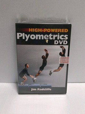 High Powered Plyometrics DVD Jim Radcliffe 2005 Brand New