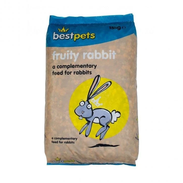 Bestpets Rabbit with Fruit Flavour - 15 kg