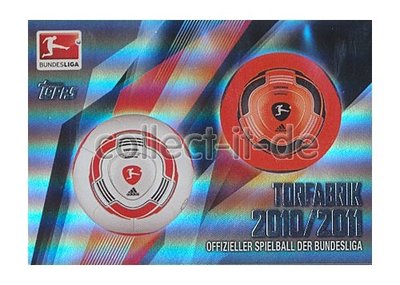 Topps Bundesliga Chrome 15/16 238 Torfabrik 2010/2011
