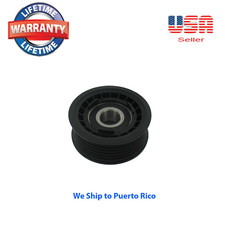 Pt447 89070 Drive Belt Idler Roller Pulley Fits Audi Chrysler Dodge Jeep