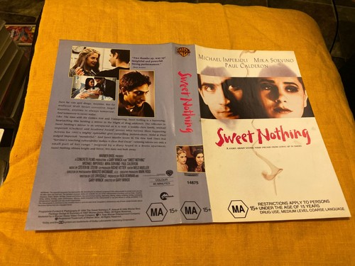 Sweet Nothing ex-rental VHS video Michael Imperioli, Mira Sorvino, Paul Calderon - Bild 6 von 7