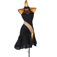 Latin Ballroom Competitio  n Dance Dress Modern Waltz Tango Standard Dress F584