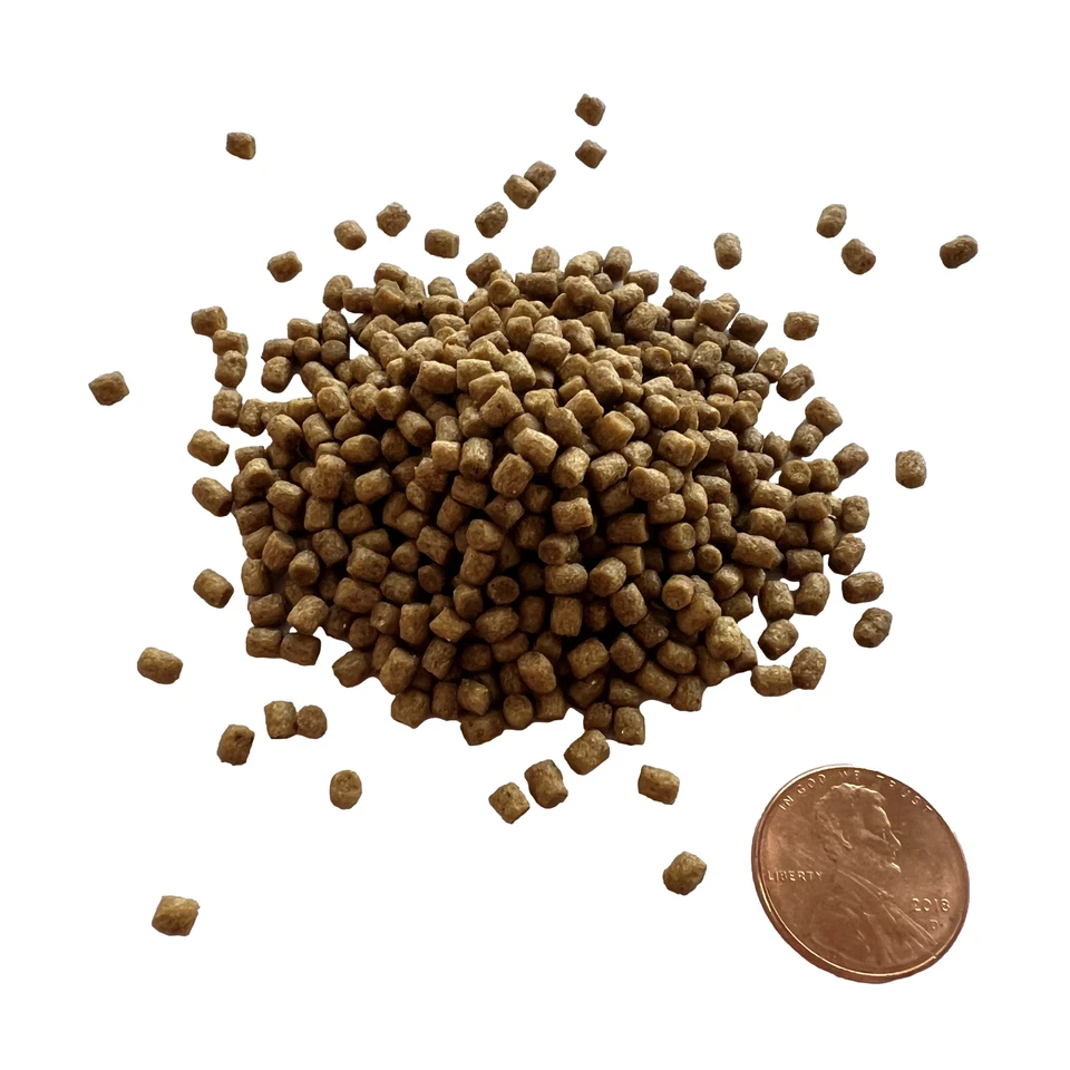8 oz-10 lb 40 % proteína flotante 3,5 mm pellets alimento para peces estanques de tilapia y cíclidos Foto 3 de 3