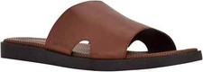 Calvin Klein Men's Ethan Slip-On Sandals Color Cognac Size 11.5 Style cmETHAN2