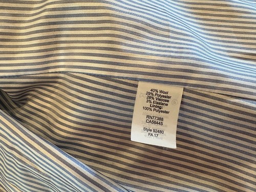 J Crew Schoolboy Blazer Style#92480 Wool Blend Navy Blue Lined Size 6 EUC Preppy - Picture 7 of 9