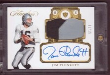 2017 Panini Flawless Oakland Raiders Jim Plunkett Autograph Prime 01/15 eBay COA